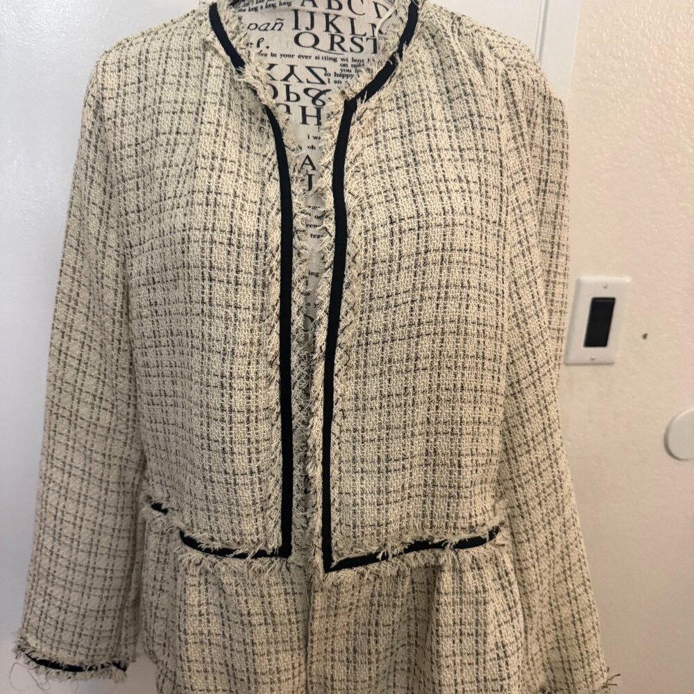 Zara Open Blazer